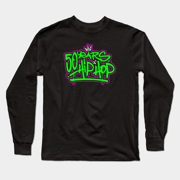 50Y HH graff tg FP2 Long Sleeve T-Shirt by undergroundART